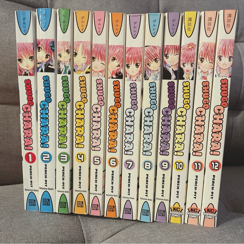 Shugo Chara 1-12 Complete Manga